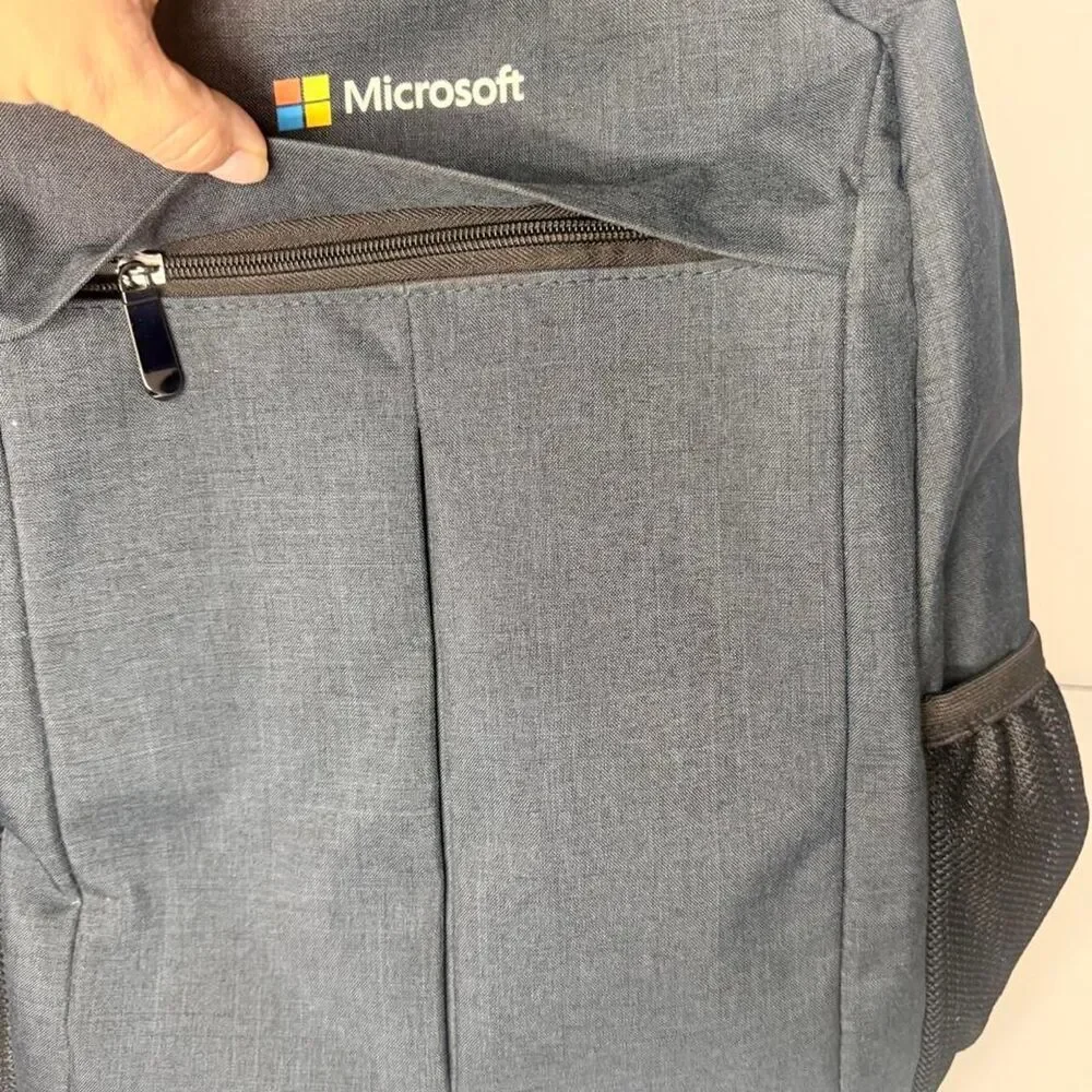 Unbranded Men's Grey and Navy Bag